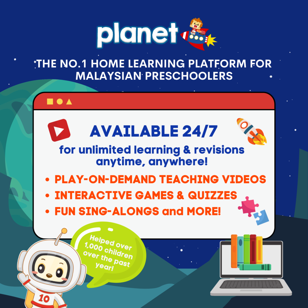 High 10 Home Learning Preschool Kindergarten Malaysia planet 2021